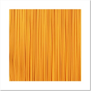 Spaghetti, pasta texture Posters and Art